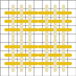 Woven Square - Color Sample 1