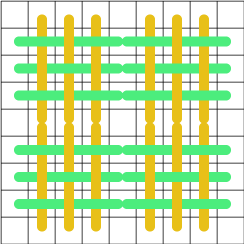 Woven Square - Color Sample 4