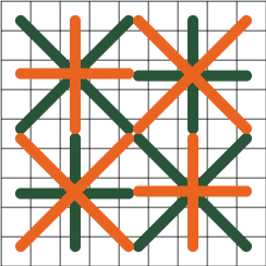 Reversed Double Cross - Color Sample 1