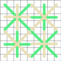 Reversed Double Cross - Color Sample 2
